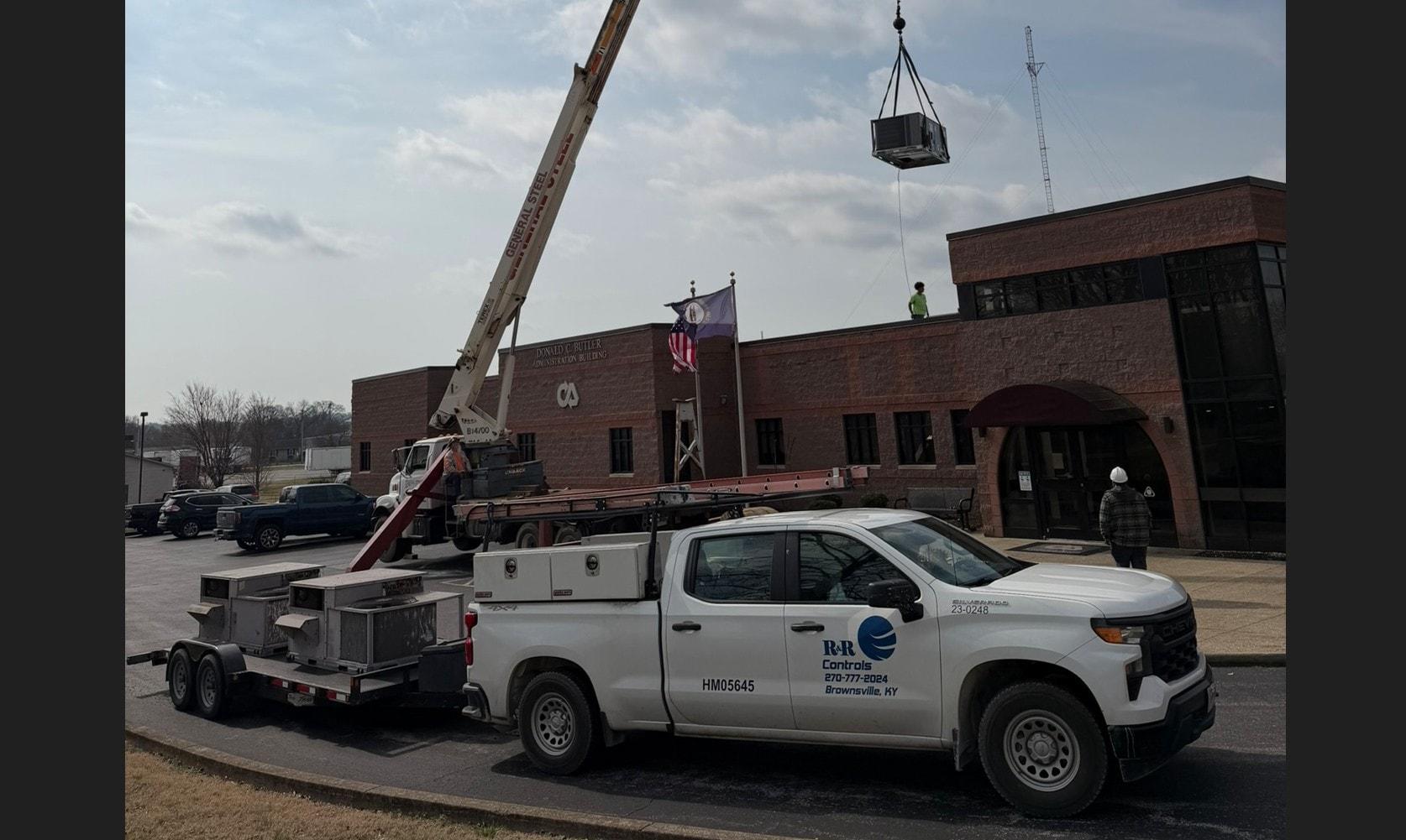 Commercial HVAC Replacement Of Two Rooftop Units