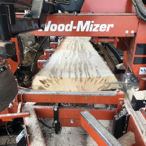 custom sawing Indiana hardwood