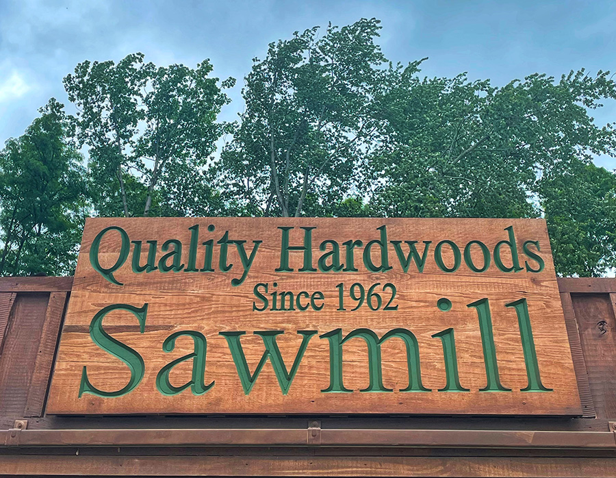 Small Sawmill Sign 