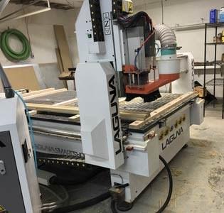CNC Machine at Quality Hardwoods & Sawmill in Indiana