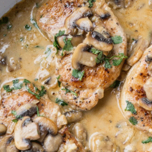 pork-chops-in-creamy-mushroom-sauce