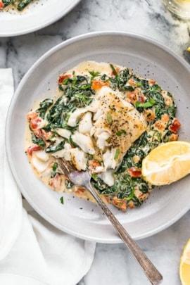 Fish-Florentine