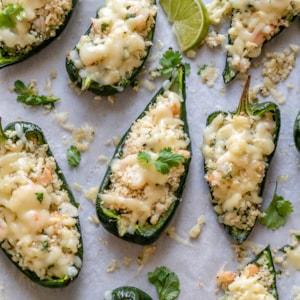 Shrimp-Cauliflower-Rice-Stuffed-Poblanos