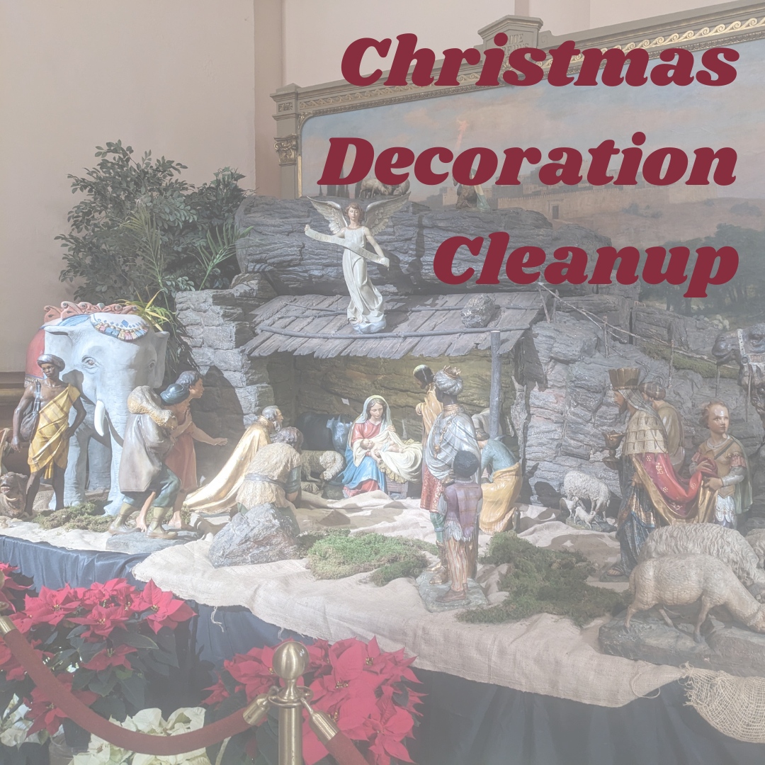 Christmas Decoration Cleanup
