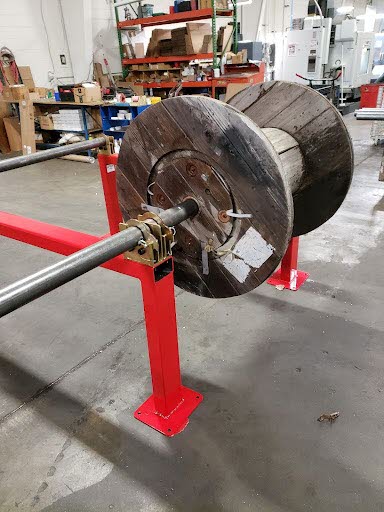 Custom Wire Spool Rack (Reel Holder Cable Storage Equipment)