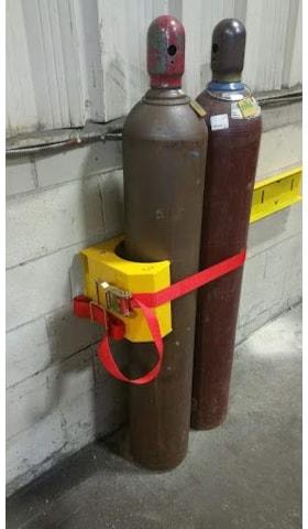 Sure Cylinders - Gas Cylinder Transportation Safety Equipment For Tractor Trailers / Semi-trailers