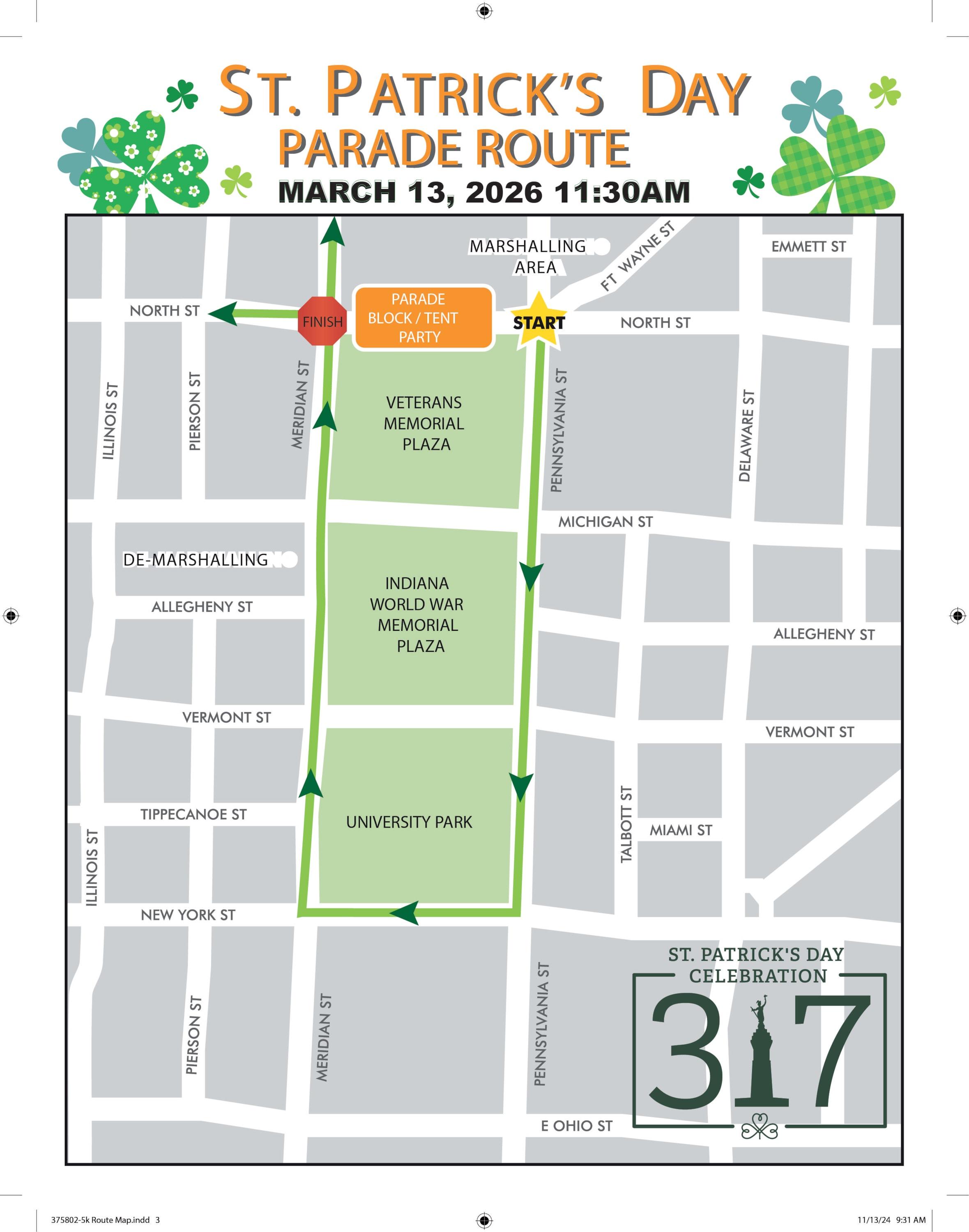 Parade route 375802-Parade Route 2026