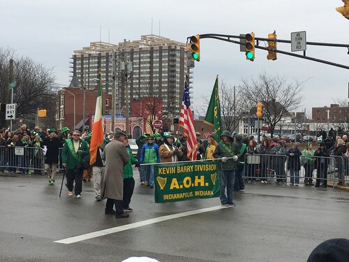 Indy St Pat's Day Parade - Start