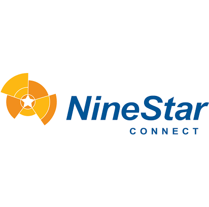 NineStar Connect logo, and internet service provider in Indiana