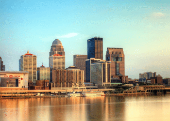 Louisville Kentucky Skyline
