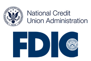 NCUA & FDIC Logos in color