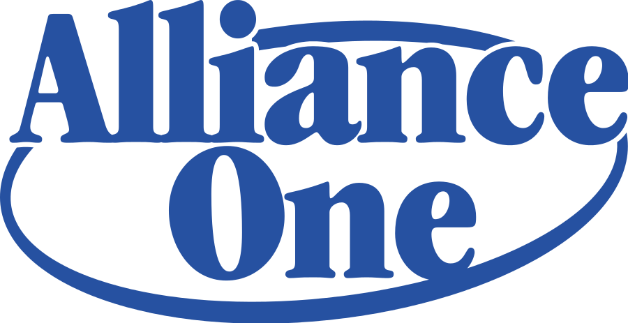 Alliance One Logo, a network of surcharge-free ATMs