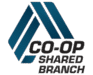 CO-OP Network Logo for Surcharge-Free ATMs and Shared Branch Banking