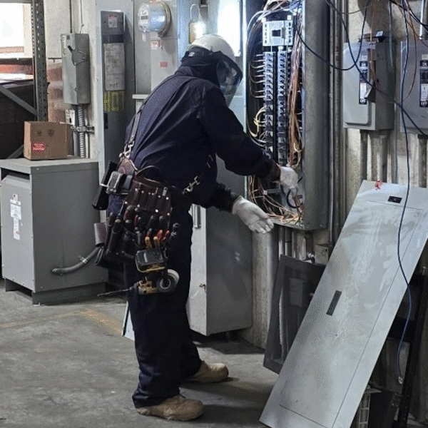 Working A Hot Panel