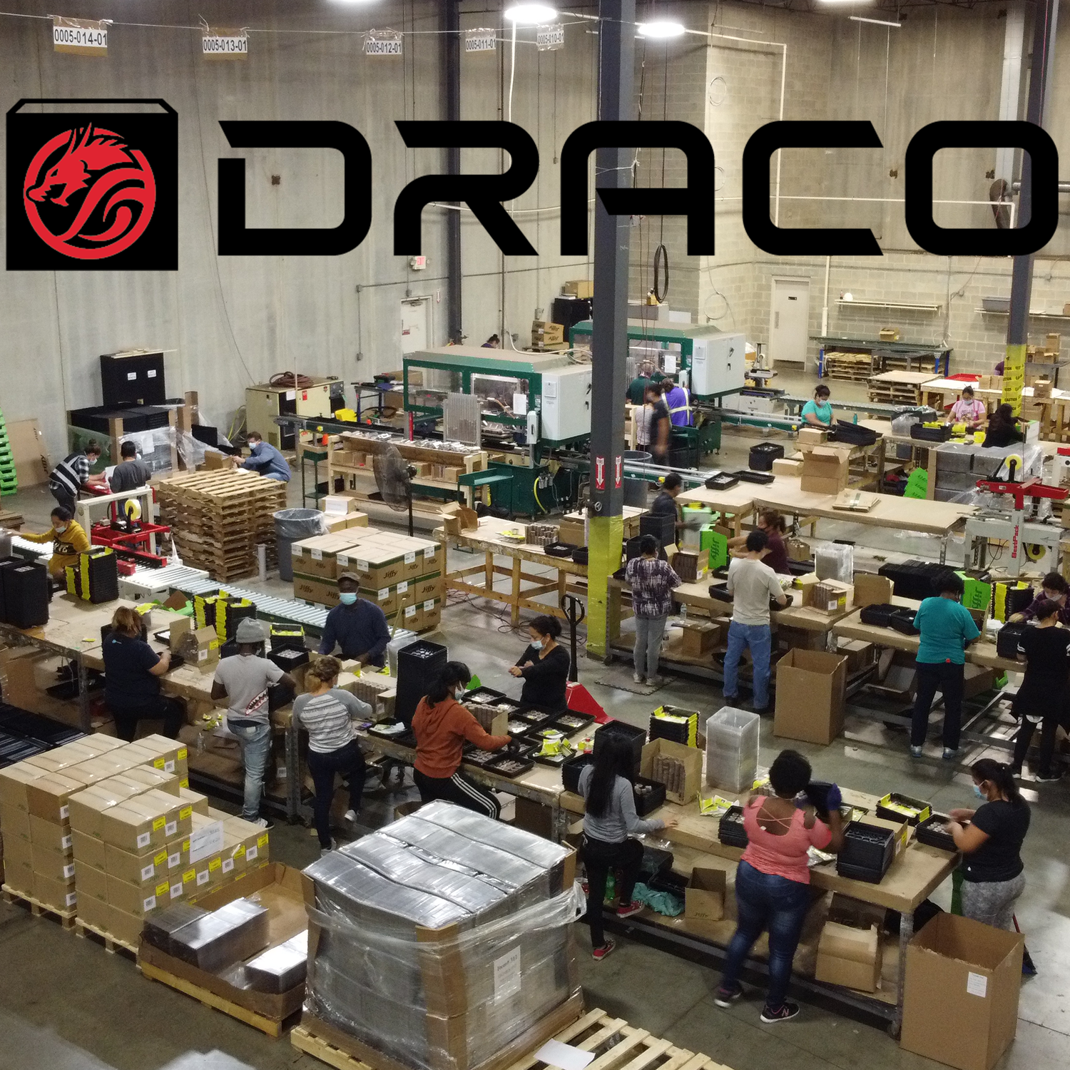 Draco Pack Line and LOGO