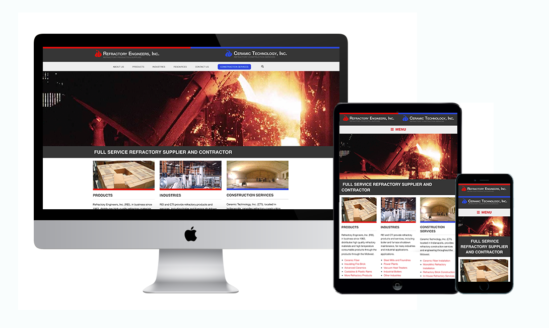 Refractory Engineers Website Project by Marketpath