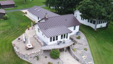 Steel Home Roof (Integral Roofing Three Rivers Michigan)