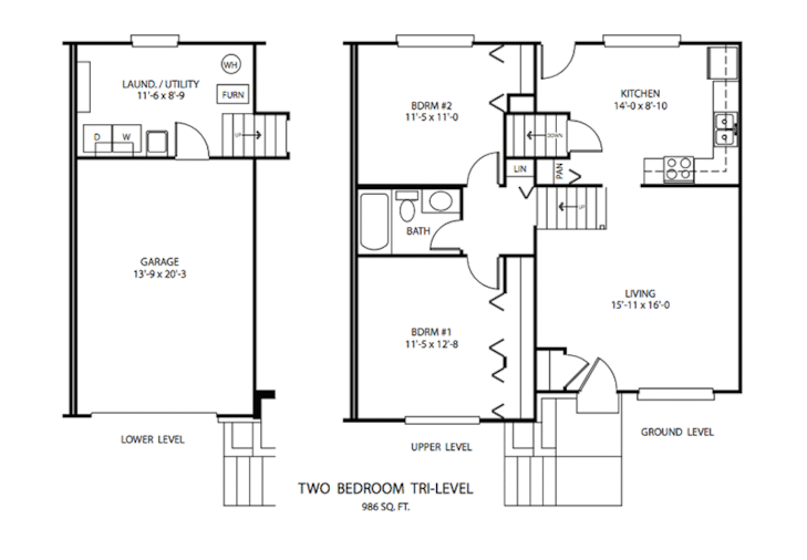 Floor plan, Cedar Run Properties | Brownsburg, Indiana