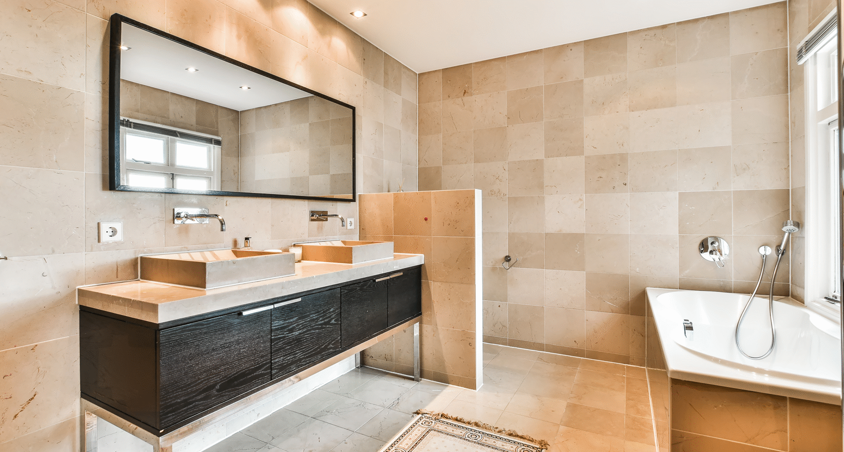 Custom Home - Modern Bathroom