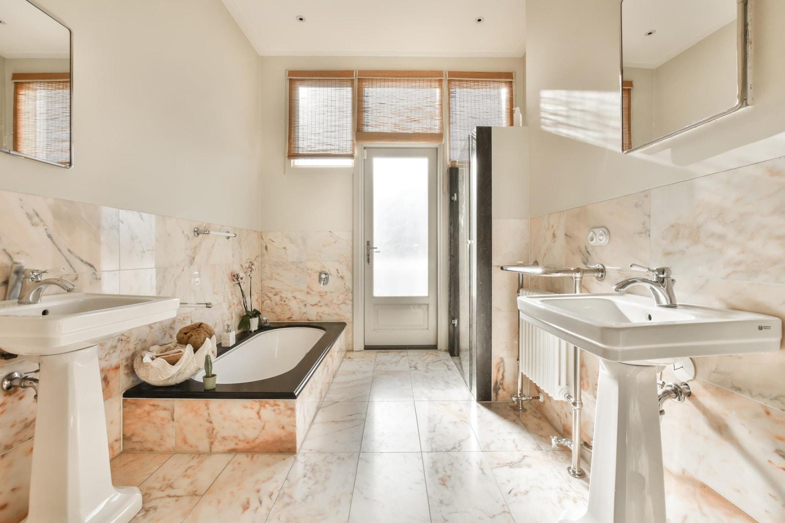 Elegant Bathroom Design and Remodel