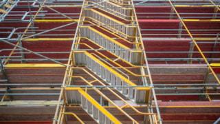Scaffolding Stair System for Workplace Safety