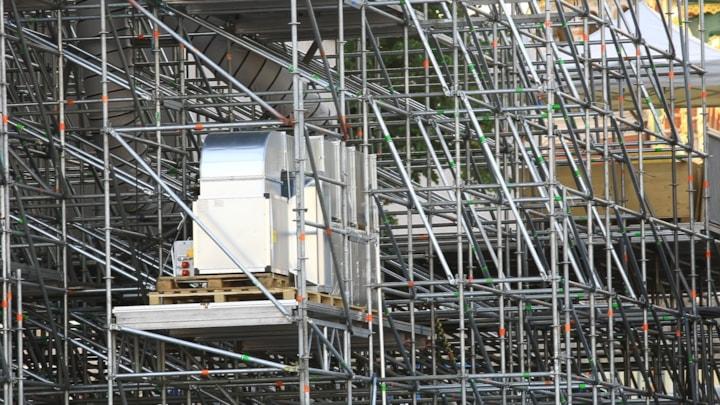 Metal Scaffolding Structure